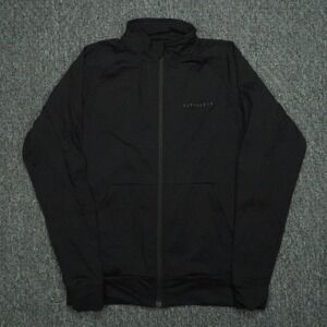 Alphalete Jacket‎ Mens Small Black Full Zip Pockets Training Track
